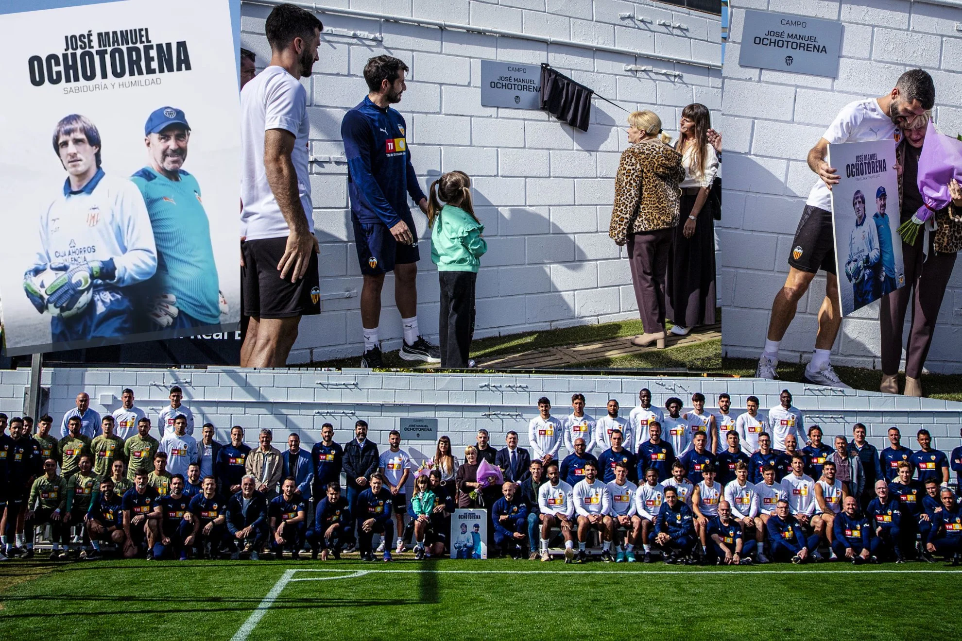 homenaje Ochotorena Valencia — Homenaje Ochotorena Valencia: Campo Principal de Entrenamiento Lleva Su Nombre