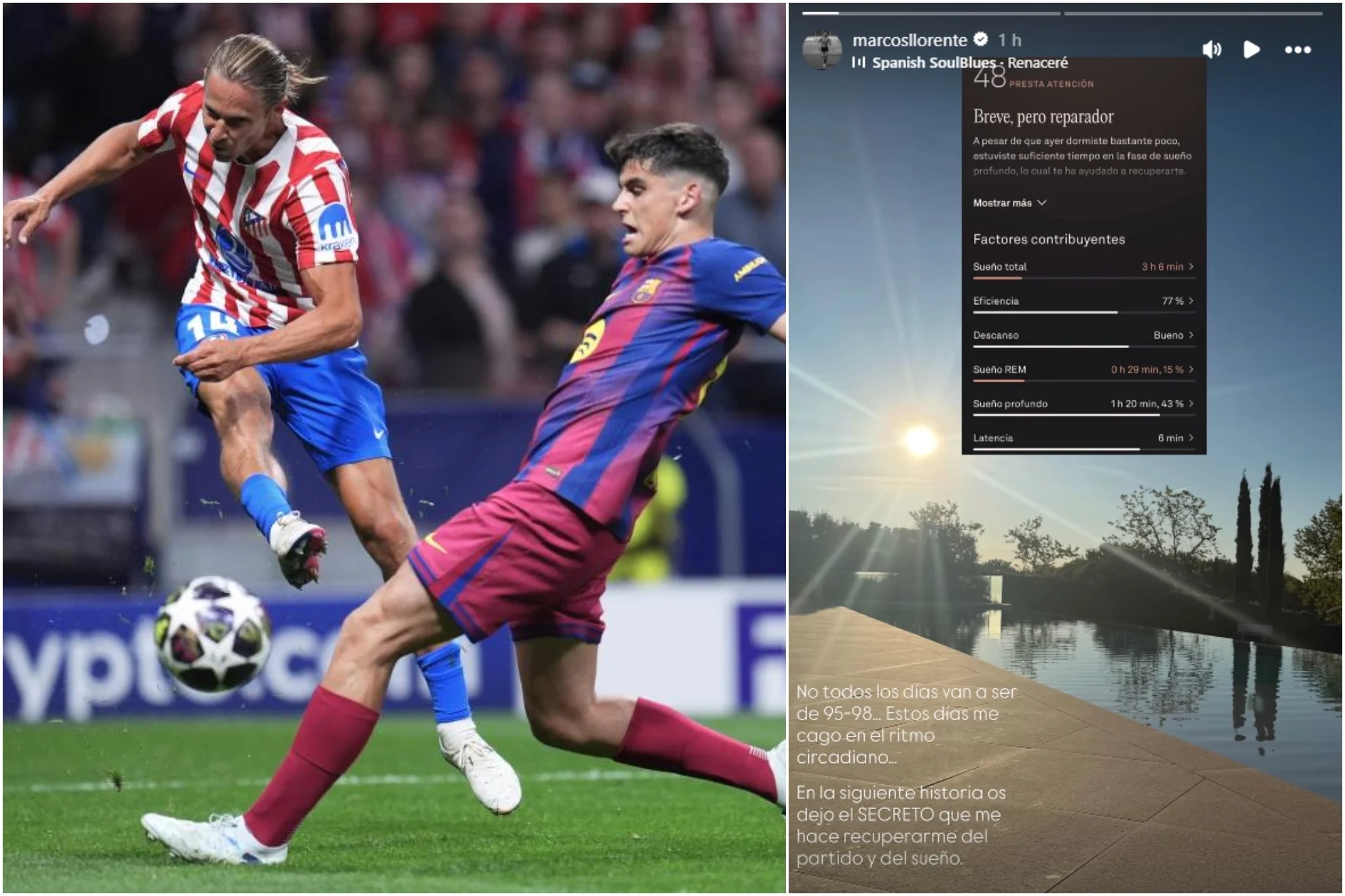 Llorente Guardiola sol — Marcos Llorente, Pep Guardiola y la "Teoría del Sol": Un Debate sobre el Rendimi