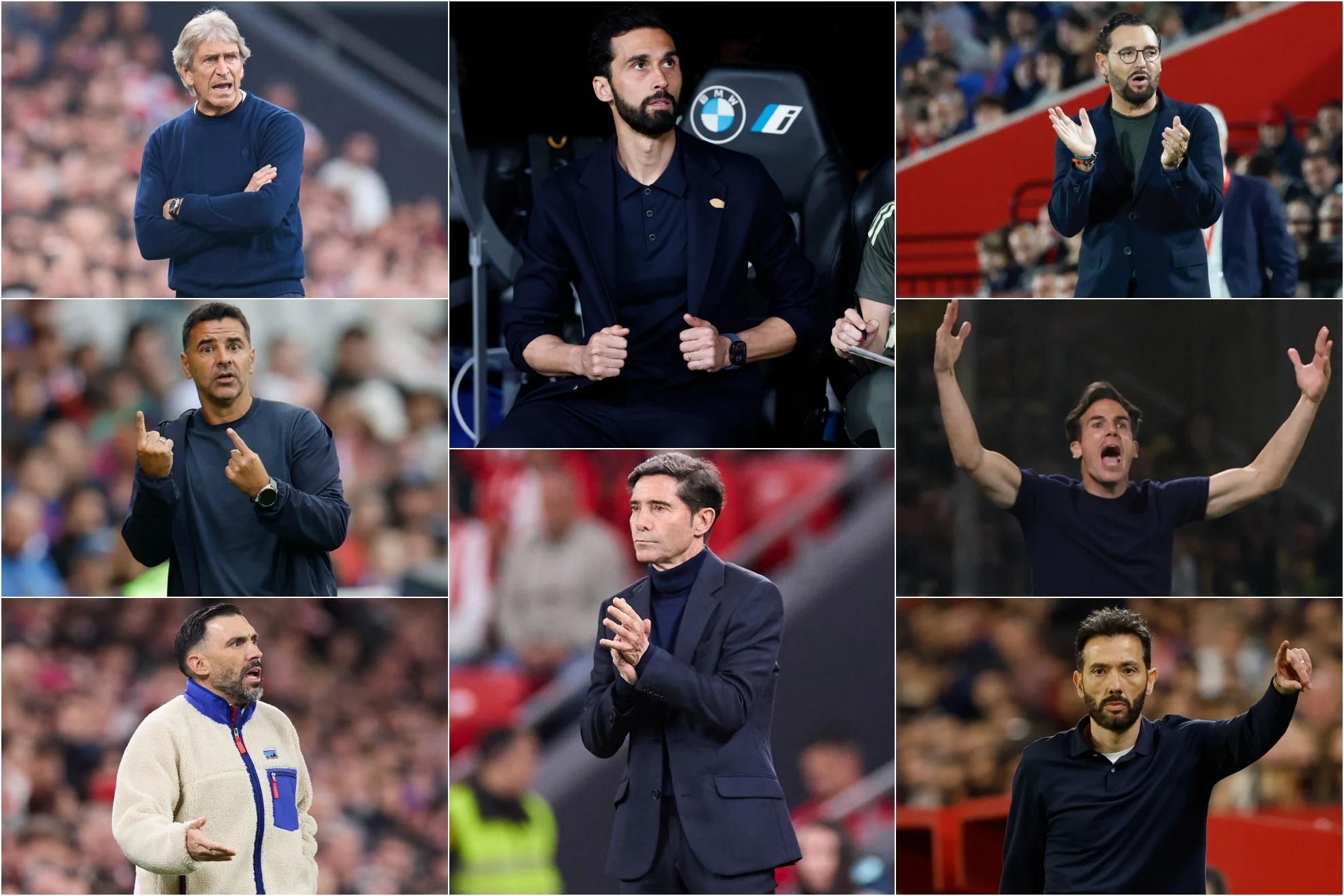 cambios entrenadores Primera — Movimiento de banquillos: Hasta 14 equipos de Primera División podrían cambiar d