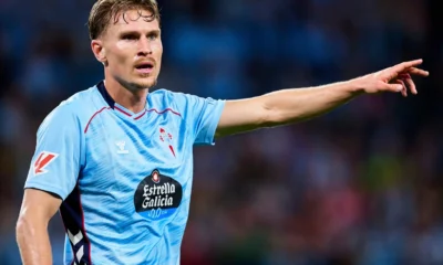 lesión Carl Starfelt — Lesión Carl Starfelt persiste: Celta enfrenta desafío sin central clave