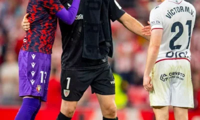 Unai Simón Osasuna — Unai Simón Recibe Elogios Generales Tras Actuación Destacada