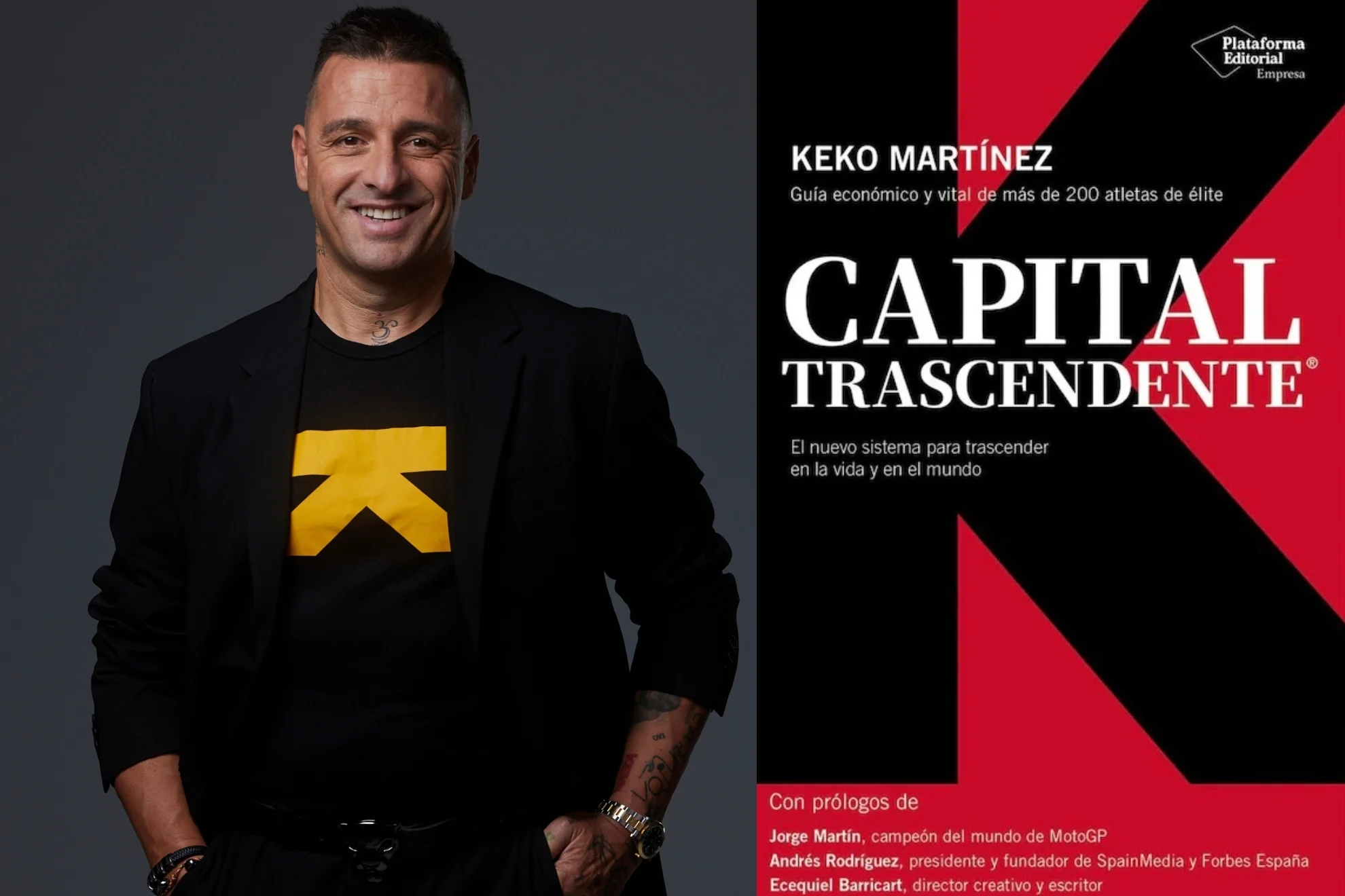 Keko Martínez Capital Trascendente — Keko Martínez lanza "Capital Trascendente": Una guía para deportistas y empresar