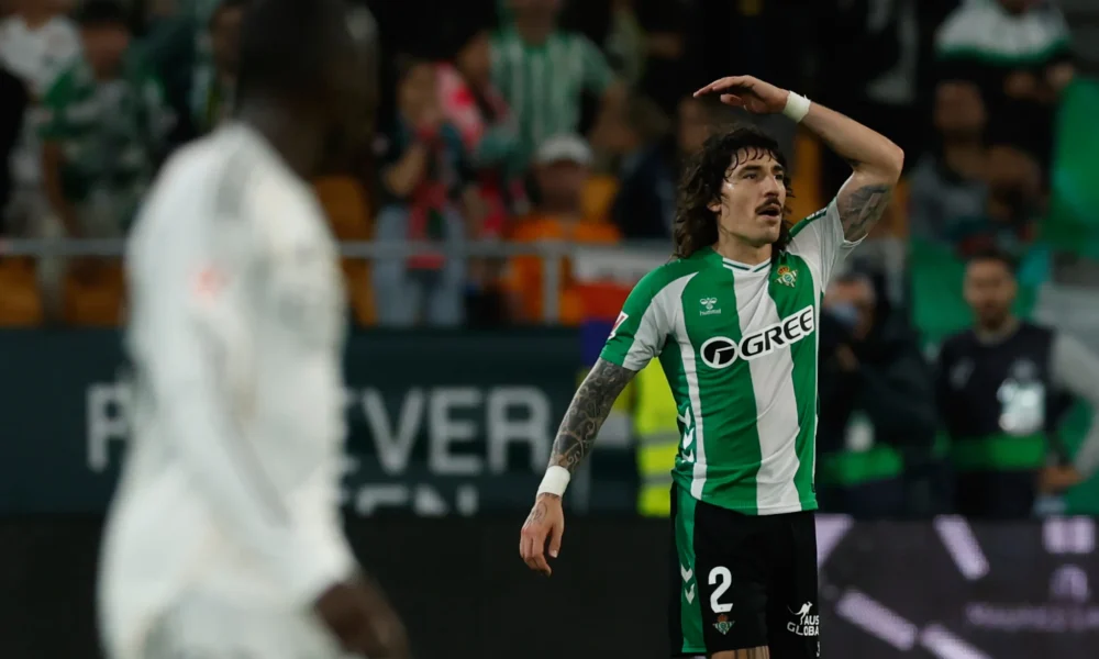 Declaraciones Bellerín Betis — Bellerín evalúa empate Betis-Real Madrid y su gol decisivo
