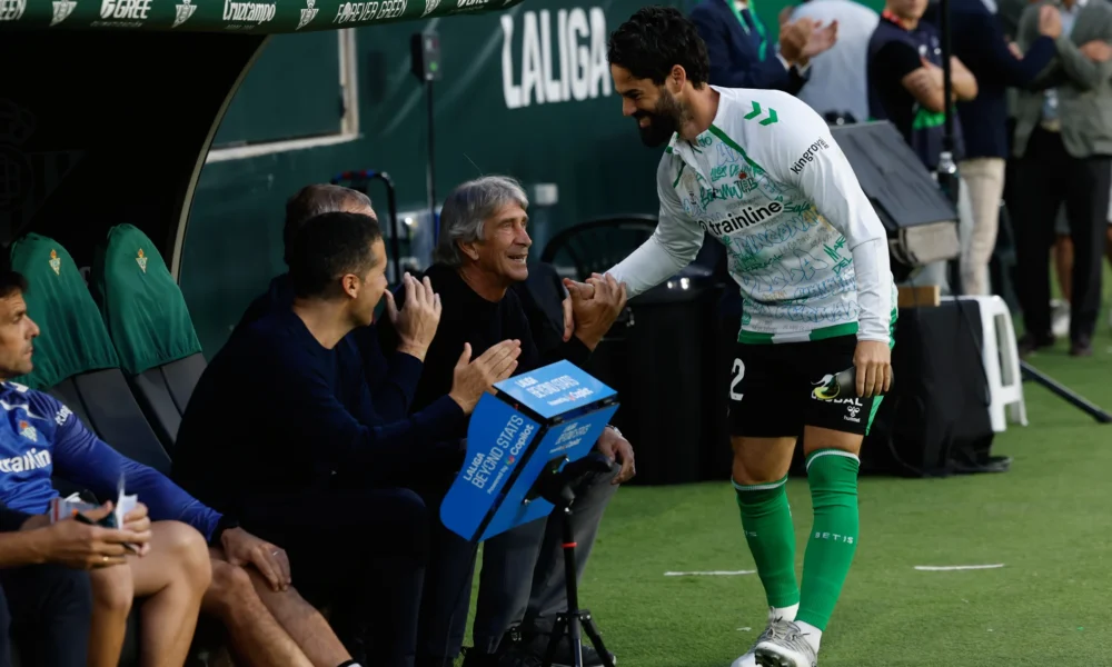 futuro Betis Pellegrini — Isco destaca la importancia "inédita" del futuro Betis Pellegrini