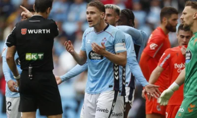Starfelt lesión espalda — Starfelt Acudirá a Especialista por Lumbalgia, en Riesgo de Final de Temporada