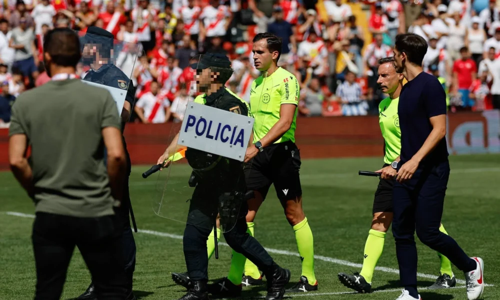 incidente Rayo Vallecas — Incidente Rayo Vallecas: Desacato arbitral y altercados post-partido