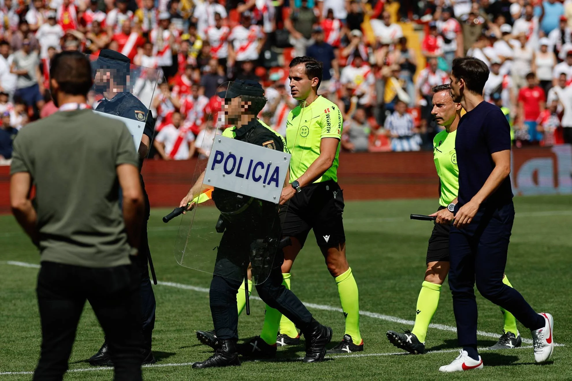 incidente Rayo Vallecas — Incidente Rayo Vallecas: Desacato arbitral y altercados post-partido