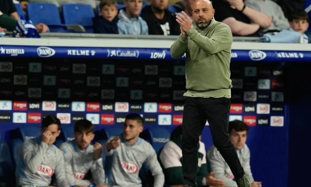 Espanyol sin triunfo — Espanyol sin triunfo: Manolo González reconoce "mochila importante" del equipo