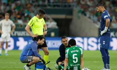 lesión Bartra Betis — Marc Bartra Sufre Lesión Parcial de Fascia Plantar en Pie Derecho