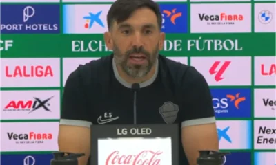 Confianza Elche Sarabia — Confianza Elche Sarabia: El técnico ve a su equipo capaz de "ganar a cualquiera"