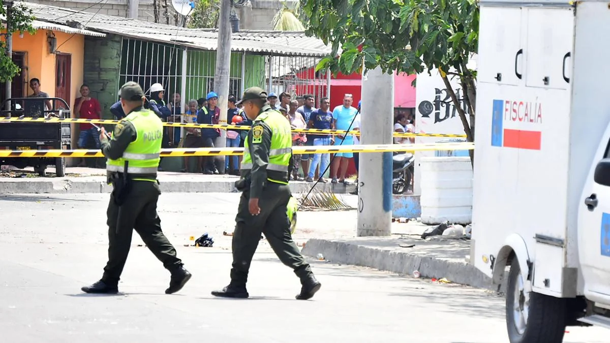 ataque armado Barranquilla — Dos heridos en ataque armado en peluquería de Barranquilla