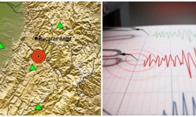 Temblor Los Santos — Temblor en Los Santos: Sismo de 3.6 grados sacude Santander