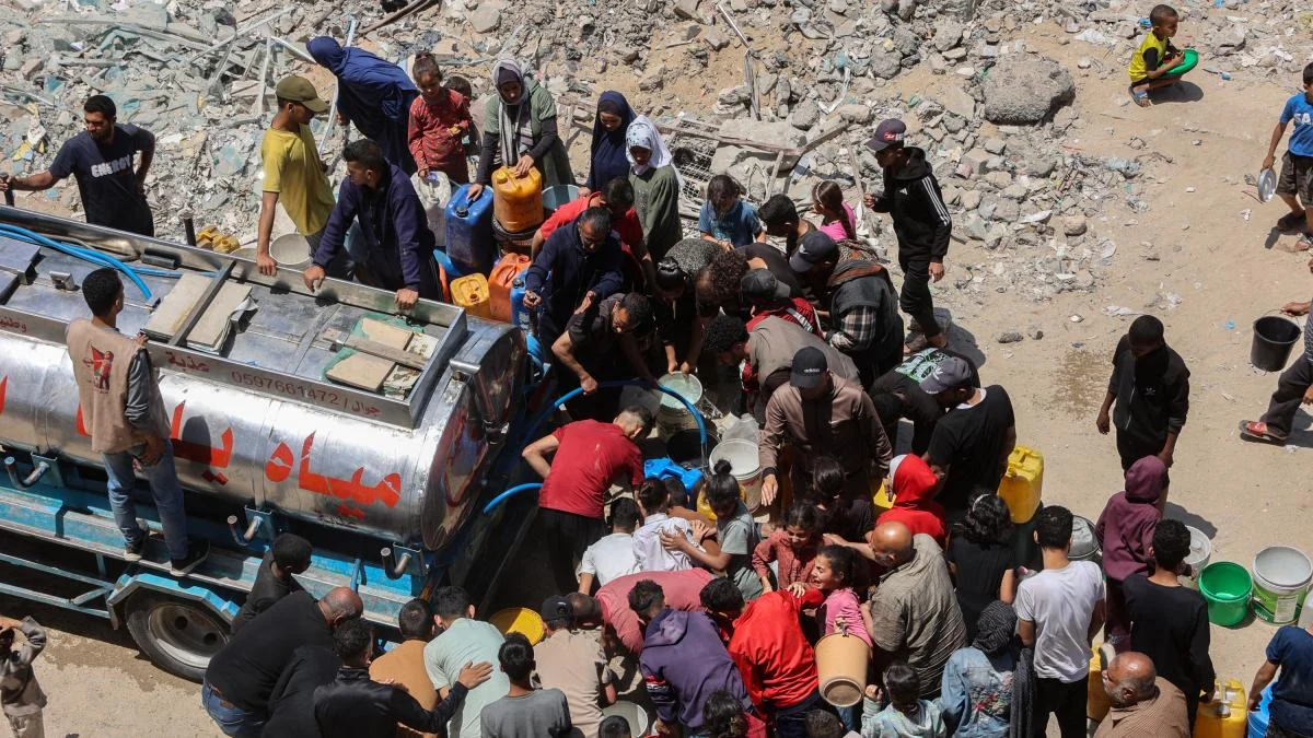 Agua como arma Gaza — Médicos Sin Fronteras denuncia uso del agua como arma en Gaza por Israel