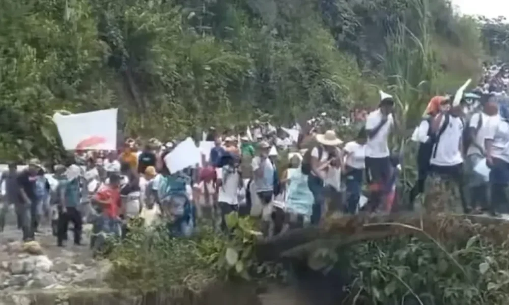 desplazamiento forzado en Nariño — Desplazamiento forzado en Nariño: 200 familias huyen de enfrentamientos armados