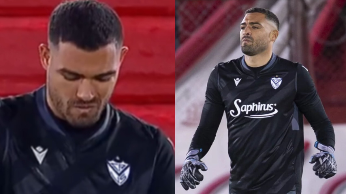 Álvaro Montero comete dos errores — Álvaro Montero comete dos errores en derrota de Vélez ante Gimnasia