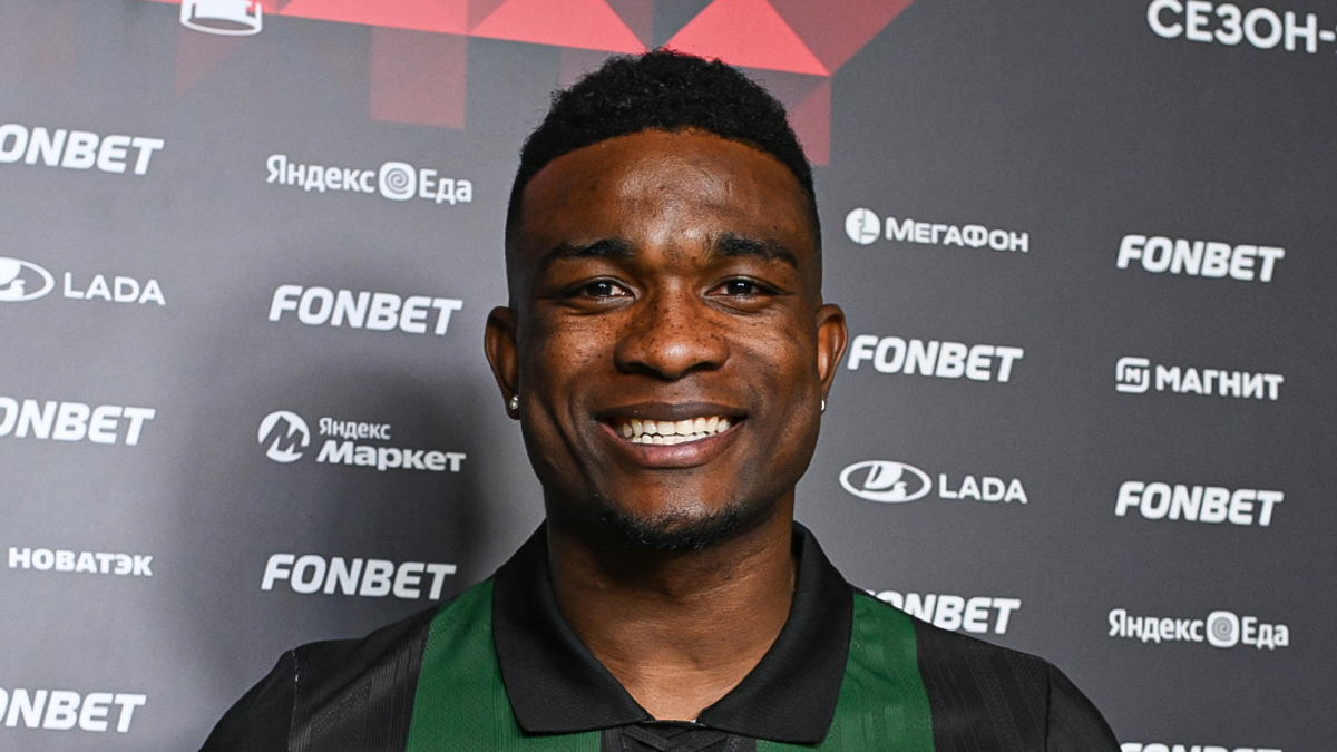 Jhon Córdoba gol Krasnodar — Jhon Córdoba marcó gol decisivo con Krasnodar en Rusia