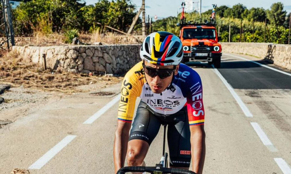 Egan Bernal regreso a competencia — Egan Bernal regreso a competencia: entrena en Bogotá tras problemas de salud