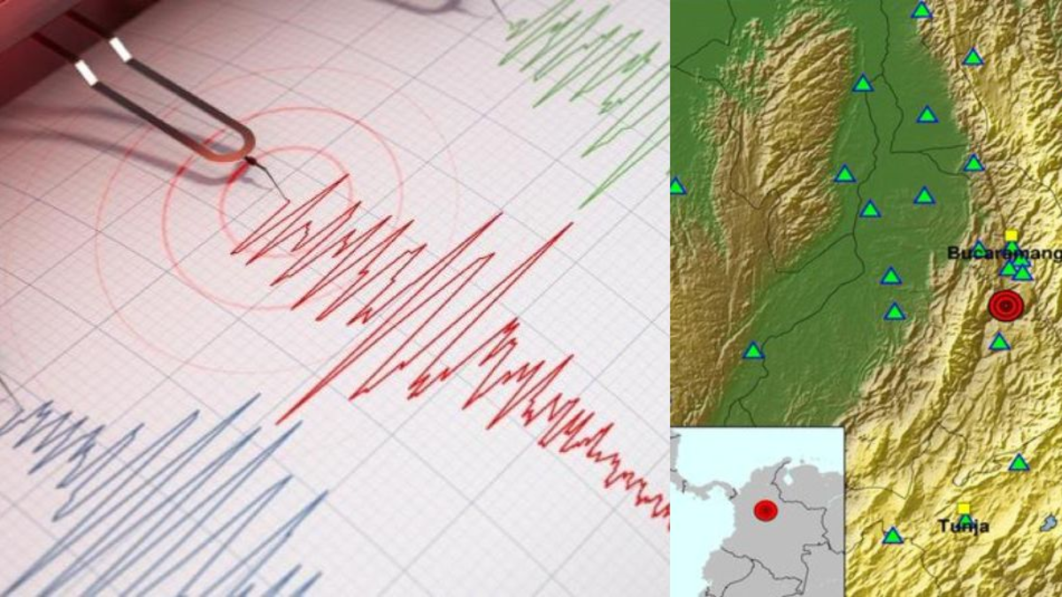Temblor en Santander — Temblor en Santander: Sismo de 2.9 sacude Los Santos en la madrugada del 15 de a