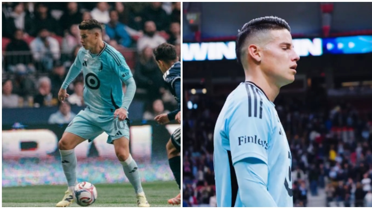 Recuperación James Rodríguez — Recuperación James Rodríguez: el volante regresa a entrenamientos con Minnesota