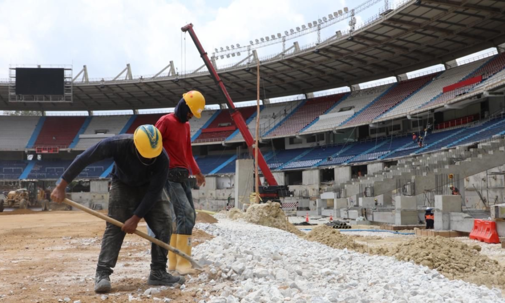 obras Metropolitano Barranquilla — Conmebol satisfecha con las Obras Metropolitano Barranquilla para la Sudamerican