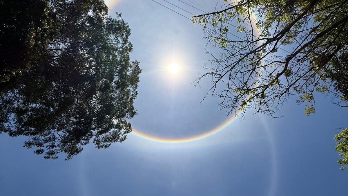 halo solar en Popayán — Halo solar en Popayán: explicación científica del fenómeno del 31 de marzo
