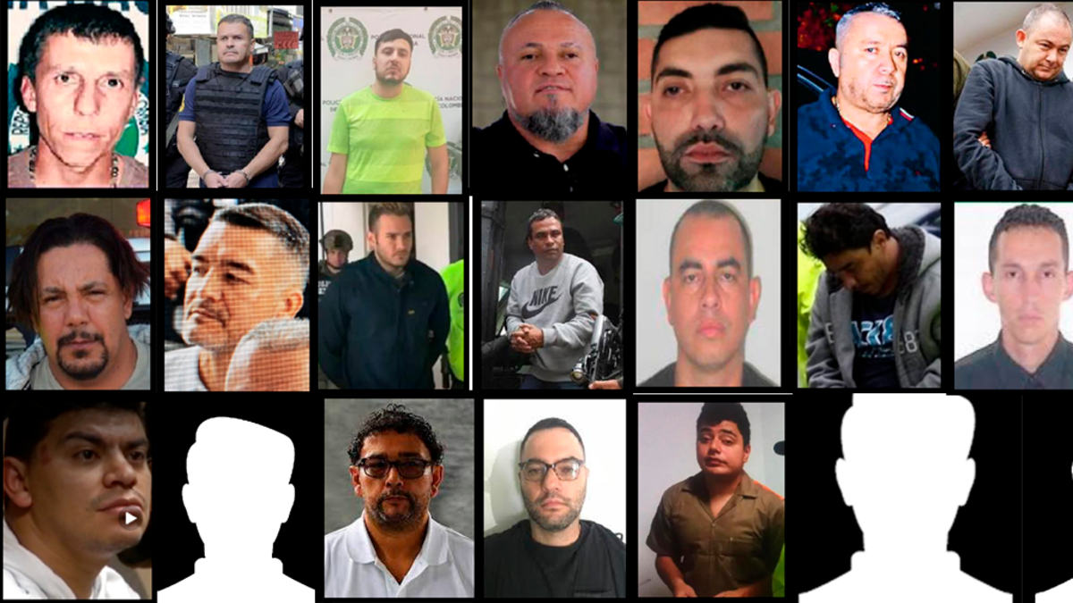 cabecillas de Medellín con órdenes suspensas — Cabecillas de Medellín con órdenes suspensas: 7 ya están en libertad