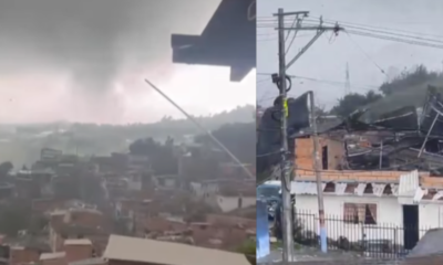 vendaval en Yarumal — Vendaval en Yarumal, Antioquia: 35 viviendas destechadas en Semana Santa