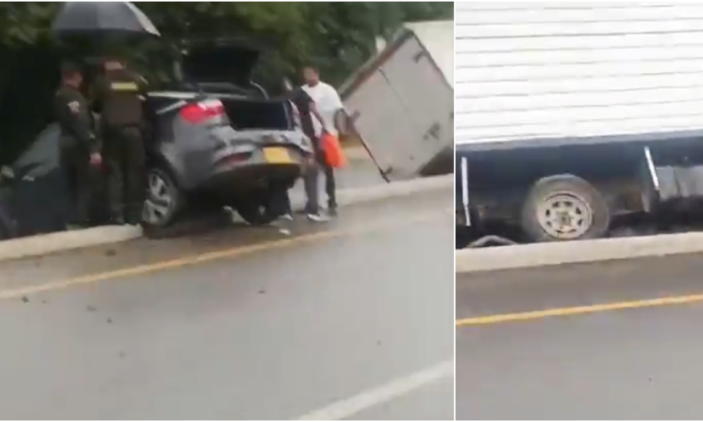 accidente en vía Popayán-Cali — Accidente en vía Popayán-Cali genera caos durante Semana Santa: varios heridos