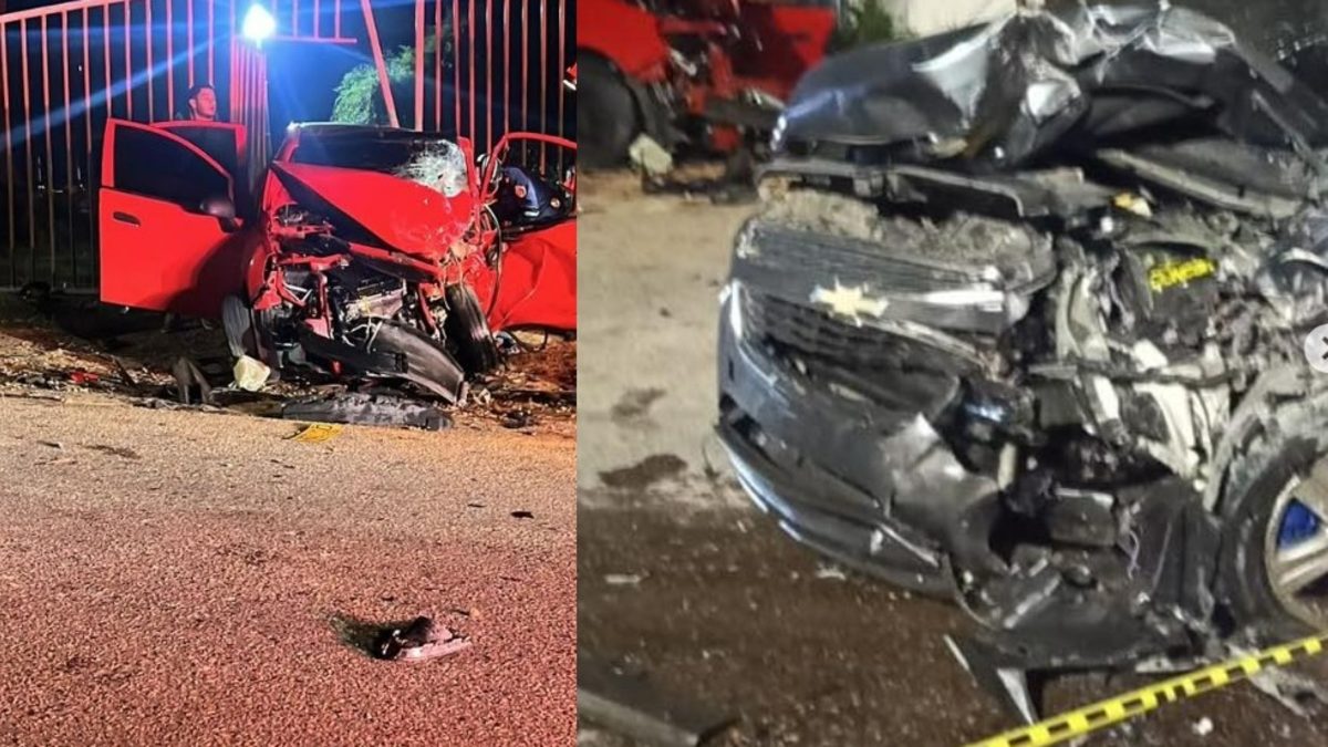 accidente de tránsito en Barrancabermeja — Accidente en Barrancabermeja: dos muertos incluido policía en choque frontal