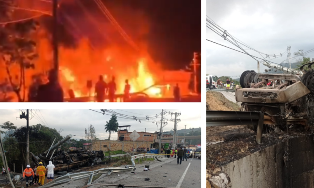 accidentes Semana Santa Colombia — Accidentes Semana Santa Colombia: familia muere calcinada en peaje y reportan si