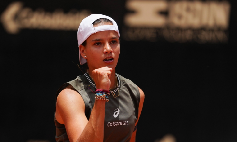Emiliana Arango semifinales WTA Bogotá — Emiliana Arango avanza a semifinales del WTA 250 de Bogotá tras vencer a Lepchen