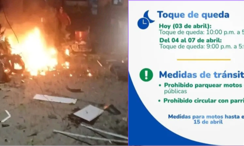 ataque terrorista en Briceño — Ataque terrorista en Briceño: alcaldía refuerza seguridad tras moto bomba