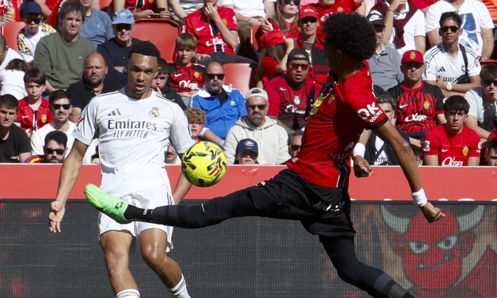 Johan Mojica partido Mallorca Real Madrid — Johan Mojica destaca en victoria del Mallorca sobre Real Madrid por 2-1
