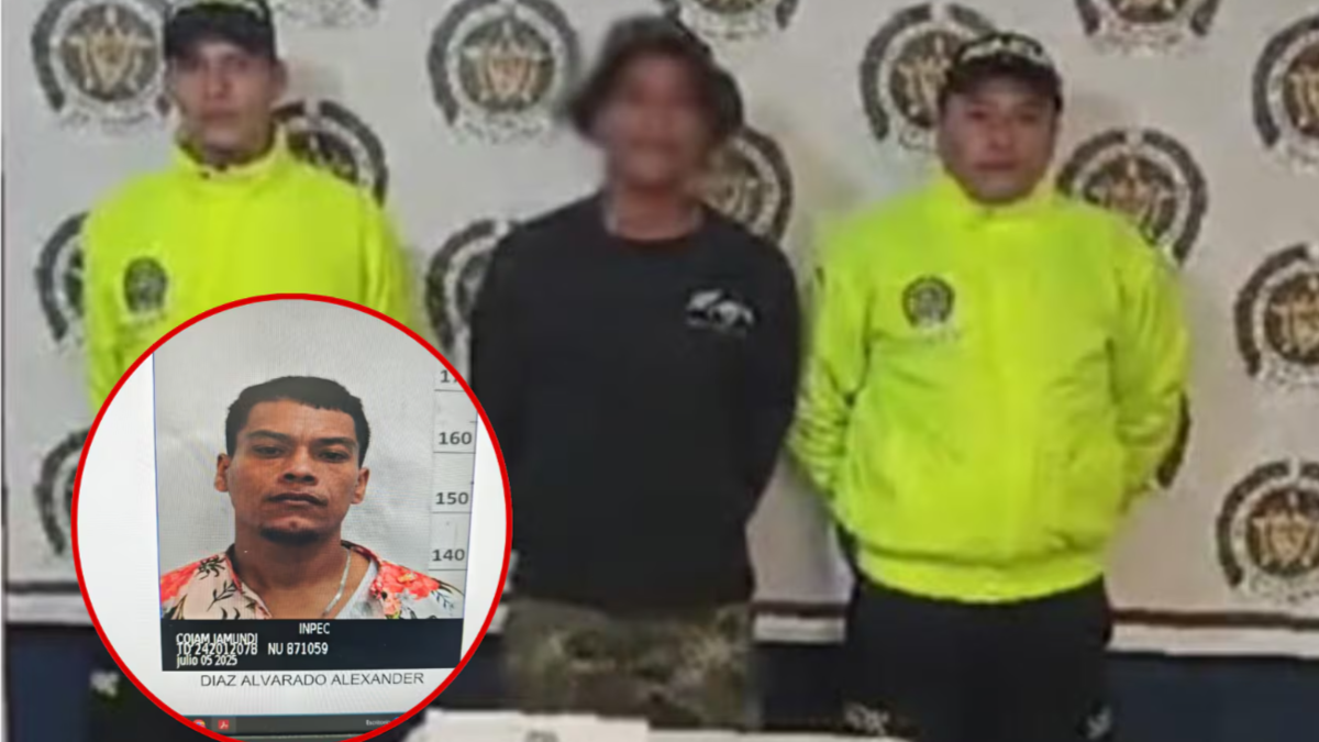 Monstruo de Anapoima capturado — Recapturan al 'Monstruo de Anapoima' tras fuga de cárcel de Jamundí