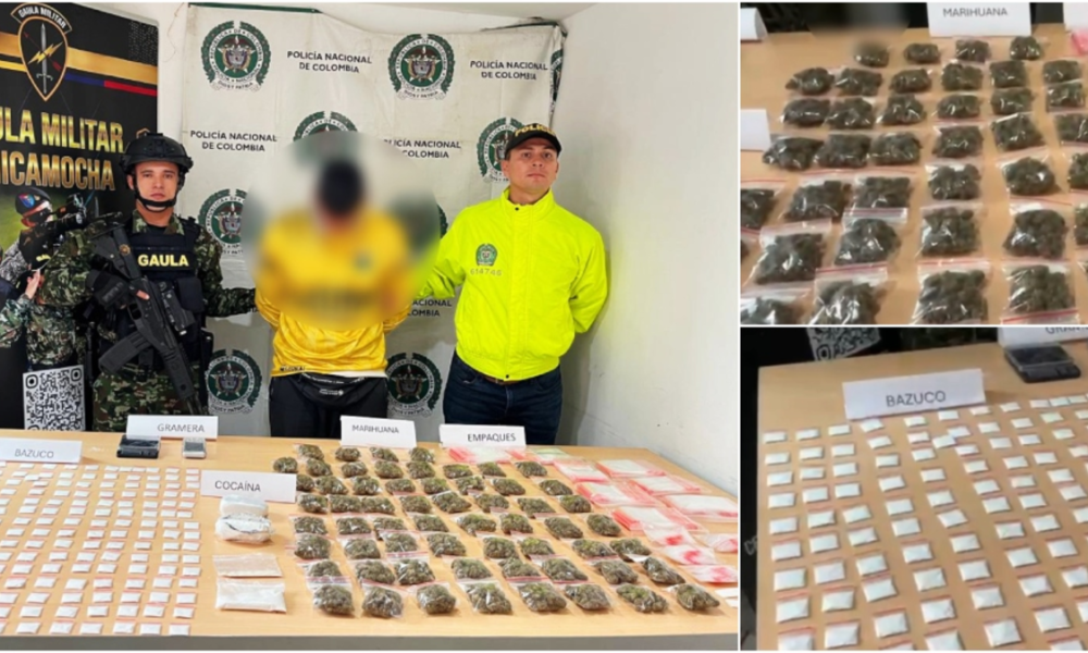 captura de alias Duván — Captura de alias Duván: desmantelan punto de microtráfico en Bucaramanga que mov