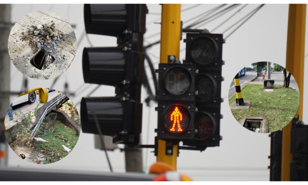 semáforos vandalizados Cali — Alcaldía de Cali activa plan de recompensas por semáforos vandalizados