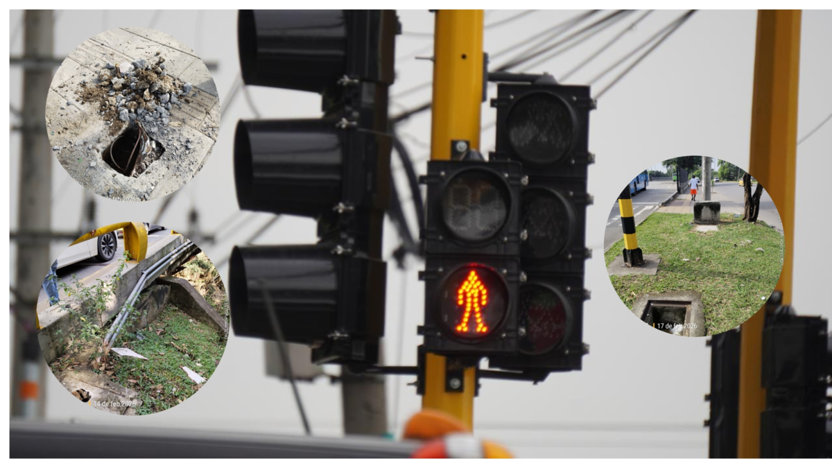 semáforos vandalizados Cali — Alcaldía de Cali activa plan de recompensas por semáforos vandalizados