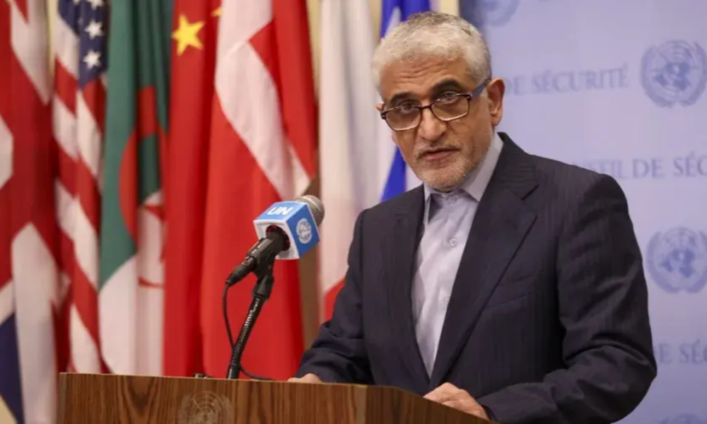 Irán exige fin agresión — Irán exige fin agresión y rechaza alto el fuego temporal en la ONU