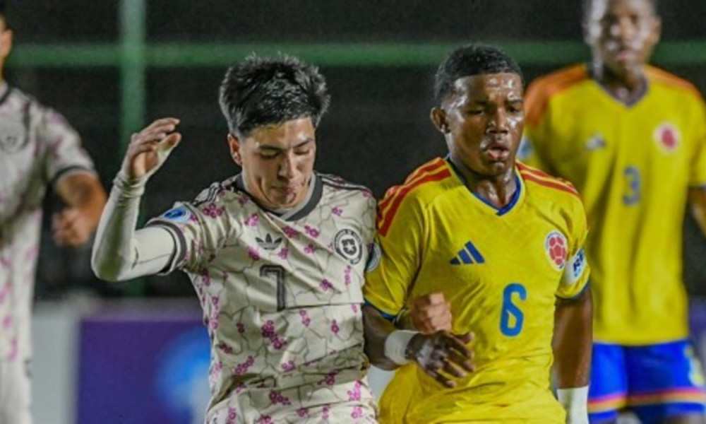 Victoria Colombia Sub-17 — Victoria Colombia Sub-17 en Sudamericano frente a Chile