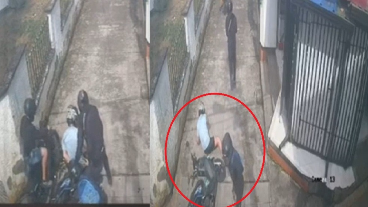 Robo motociclista Floridablanca — Robo motociclista en Floridablanca: Video viral desata medidas de seguridad