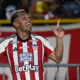 jugadores colombianos Libertadores — Jugadores colombianos Libertadores: Teófilo Gutiérrez y Emanuel Olivera en el on