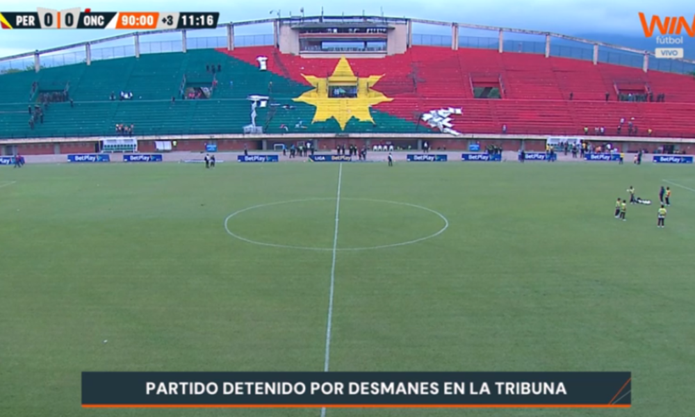 Partido detenido Yopal — Desórdenes en el Estadio de Yopal: Partido Detenido entre Pereira y Once Caldas