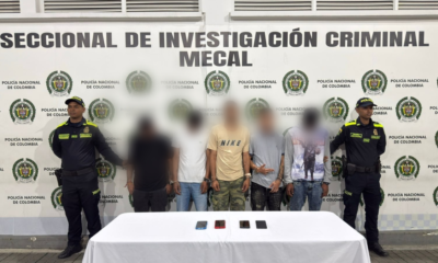Banda La Mina Cali — Desarticulada Banda La Mina Cali por tráfico de drogas en el Bulevar del Río