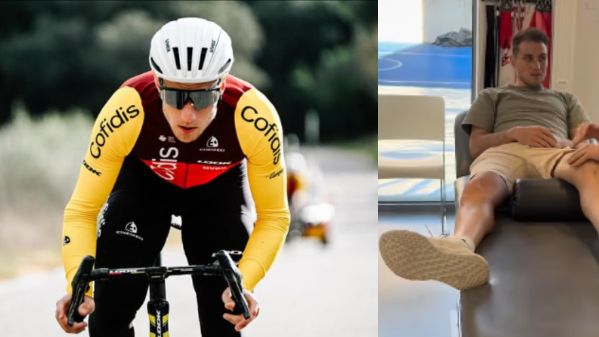 Negligencia médica ciclista — Ciclista Damien Touzé revela negligencia médica tras accidente en Tour de Omán