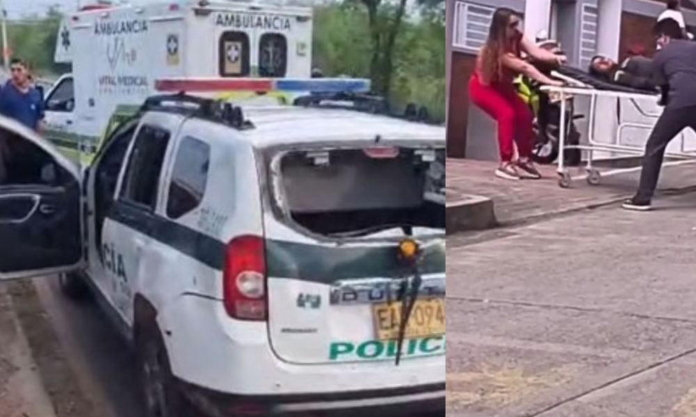ataques policías Norte Santander — Ataques policías Norte Santander: Cuatro uniformados heridos en Cúcuta y Ragonva