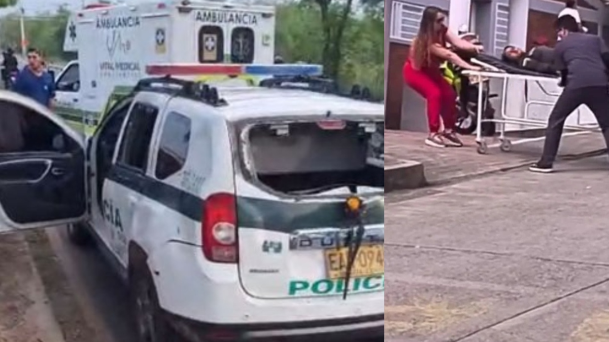 ataques policías Norte Santander — Ataques policías Norte Santander: Cuatro uniformados heridos en Cúcuta y Ragonva
