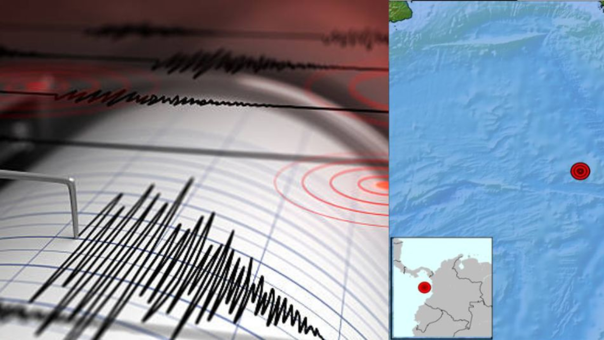Temblor Océano Pacífico — Temblor Océano Pacífico: Sismo de magnitud 4.0 sacudió la costa colombiana