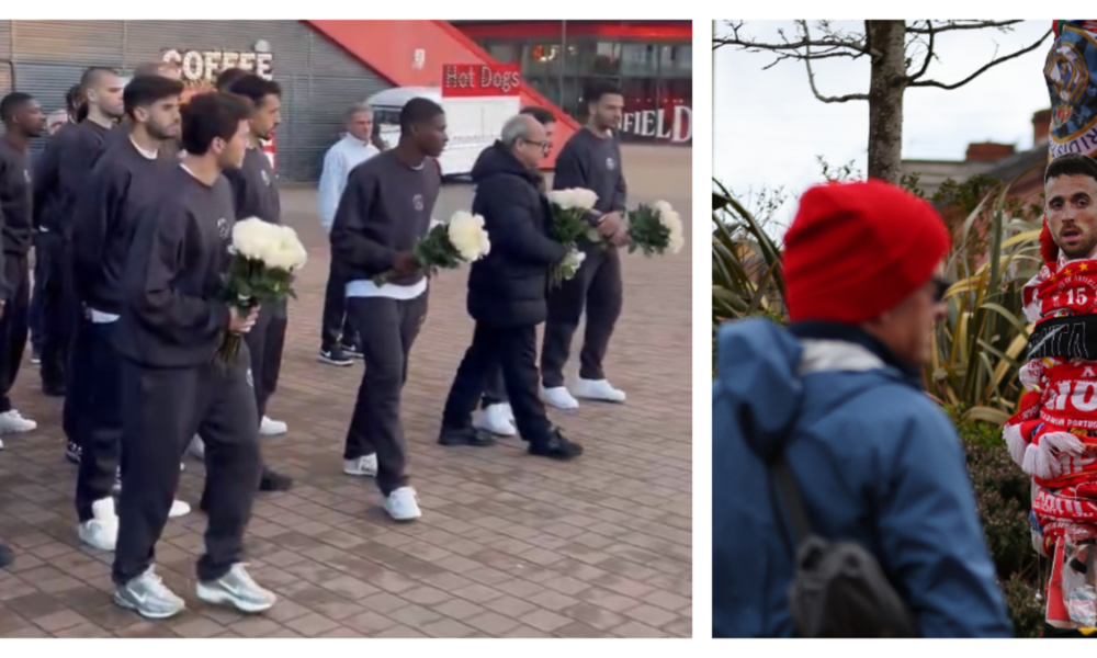 Homenaje Diogo Jota — Homenaje Diogo Jota: PSG Rindió Emotivo Tributo en Anfield