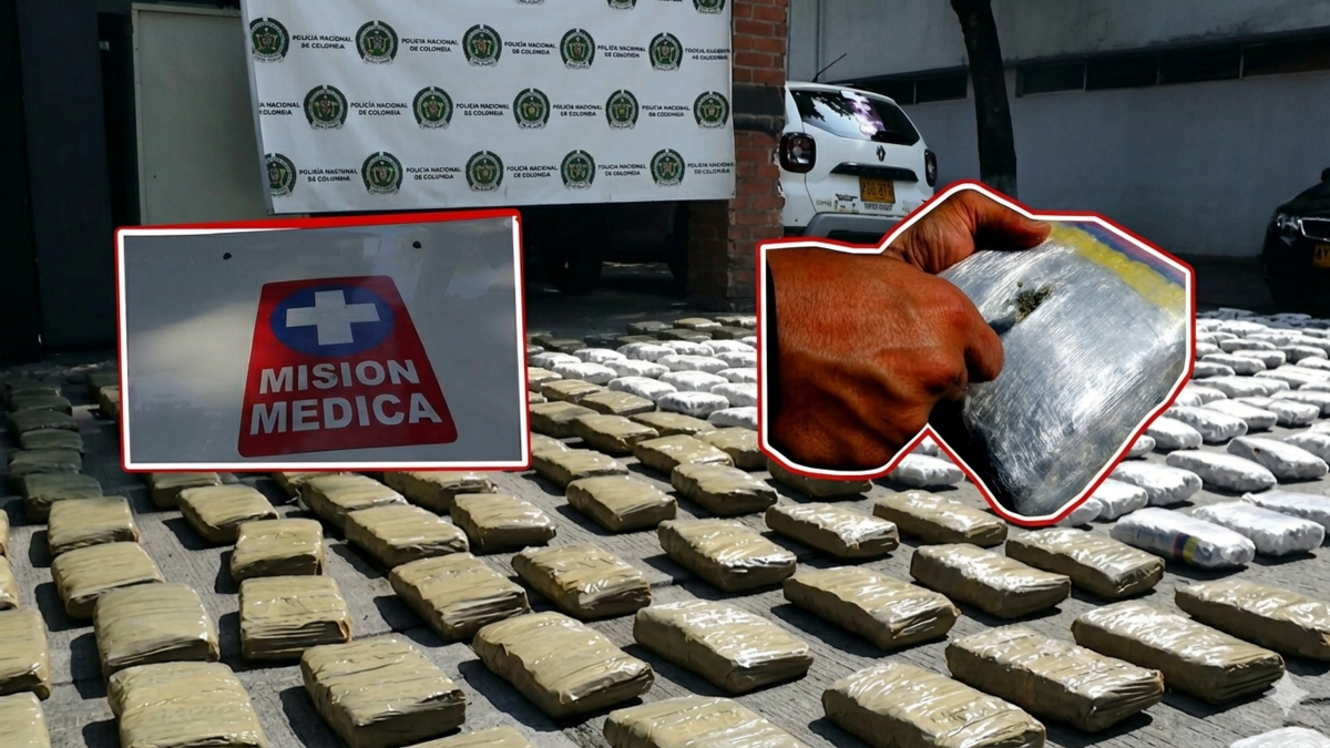 incautación marihuana Cali — Incautación de Marihuana en Cali: Descubren 390 kg con Falsa Misión Médica