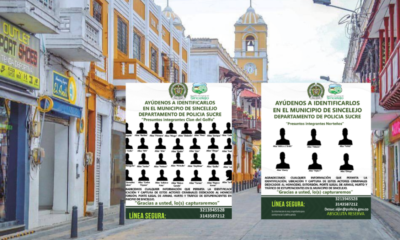 Cartel más buscados Sincelejo — Sincelejo lanza Cartel de los más buscados contra el crimen organizado